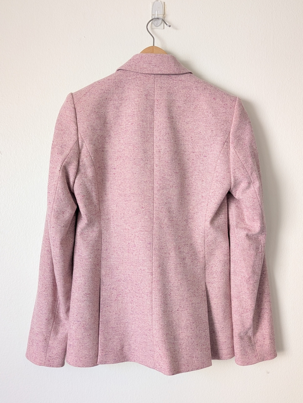 Veronica Beard Steele Pink Wool Tweed Dickey Jacket Blazer Size 2 Celebrity - Picture 9 of 14